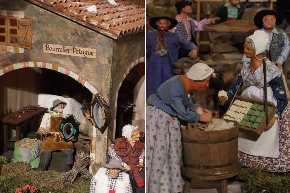 Plus grande crèche animée de France près de Marseille à Allauch