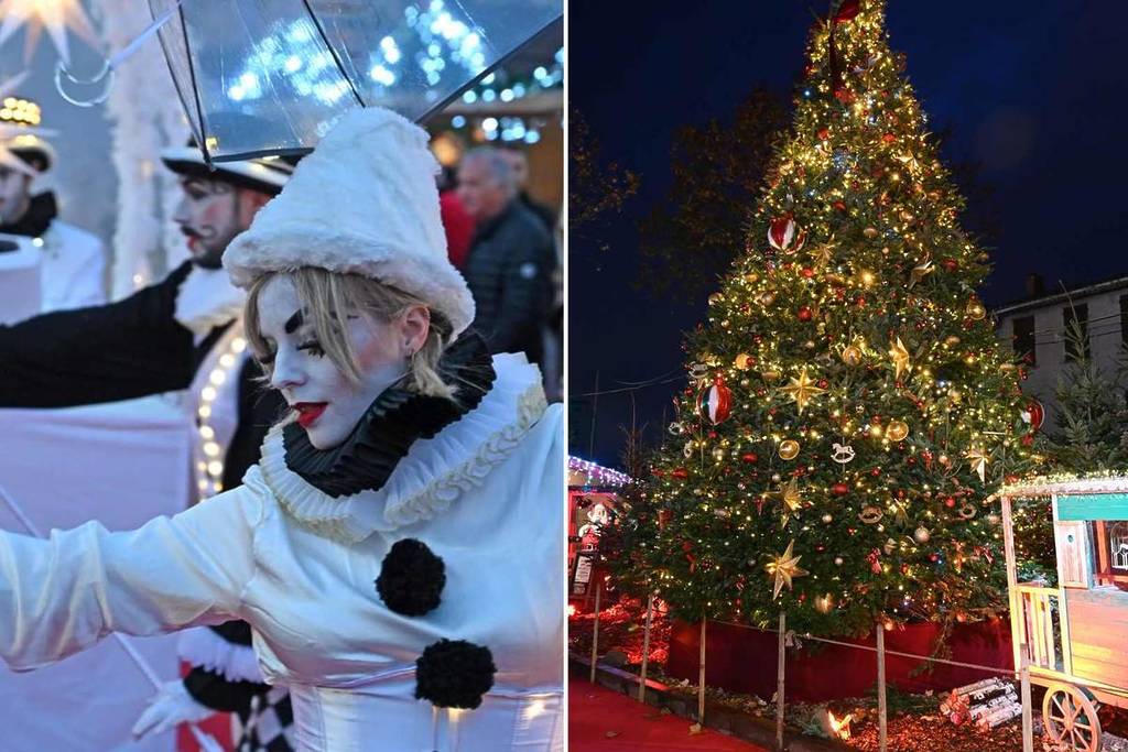 À 1h de Marseille, le plus grand marché de Noël de Provence devient un cirque à ciel ouvert avec 85 chalets, acrobates et parades féériques