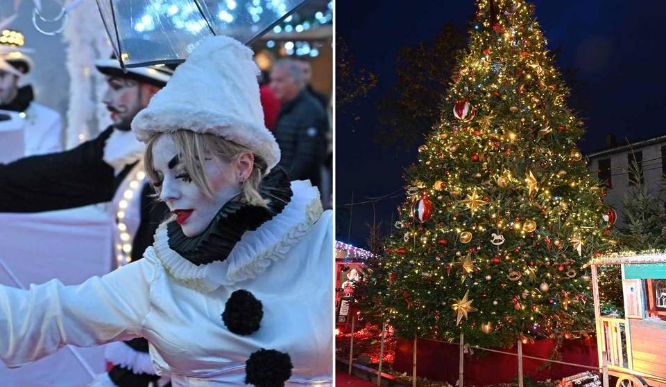 À 1h de Marseille, le plus grand marché de Noël de Provence devient un cirque à ciel ouvert avec 85 chalets, acrobates et parades féériques