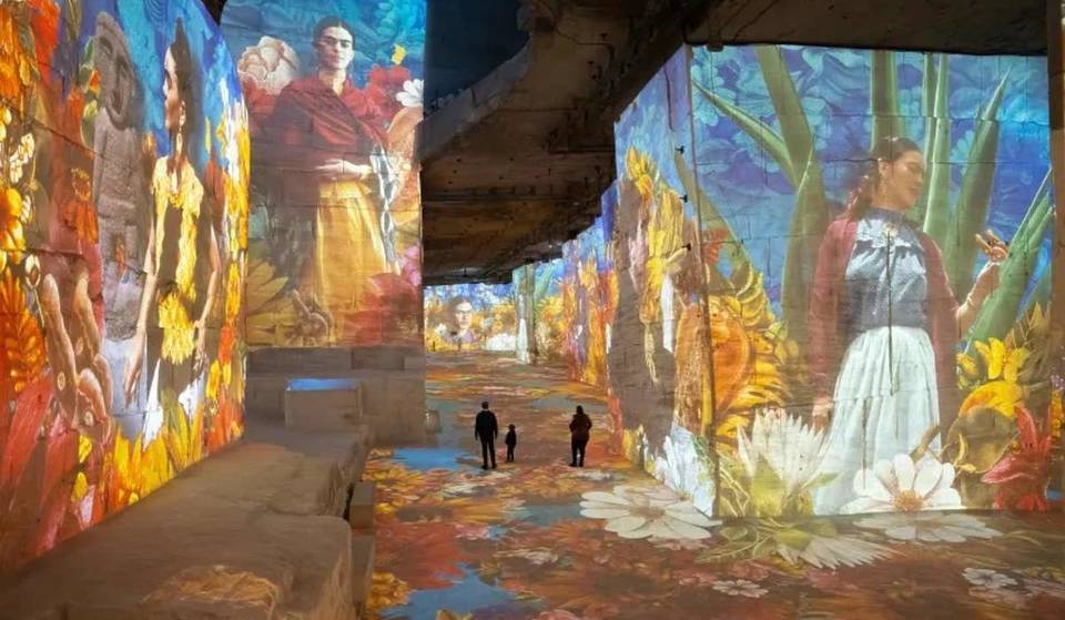 The worlds of Pablo Picasso and Frida Kahlo illuminate a former stone quarry: a unique artistic and sensory experience just an hour from Marseille.