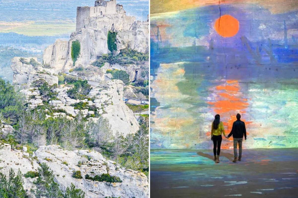 Carrières des Lumières à Baux-de-Provence