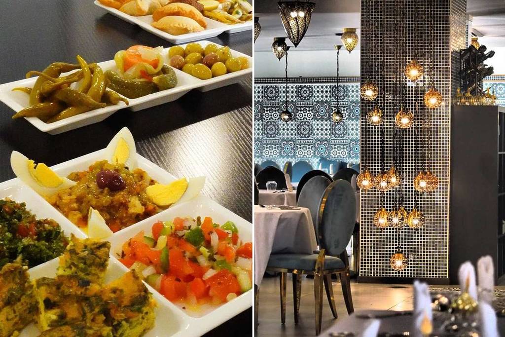 Buffet à volonté Villa Zaïna à Marseille