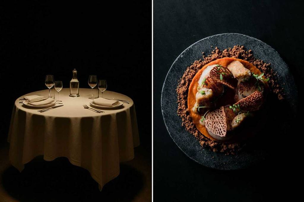 Unusual restaurant Dans le Noir in Marseille