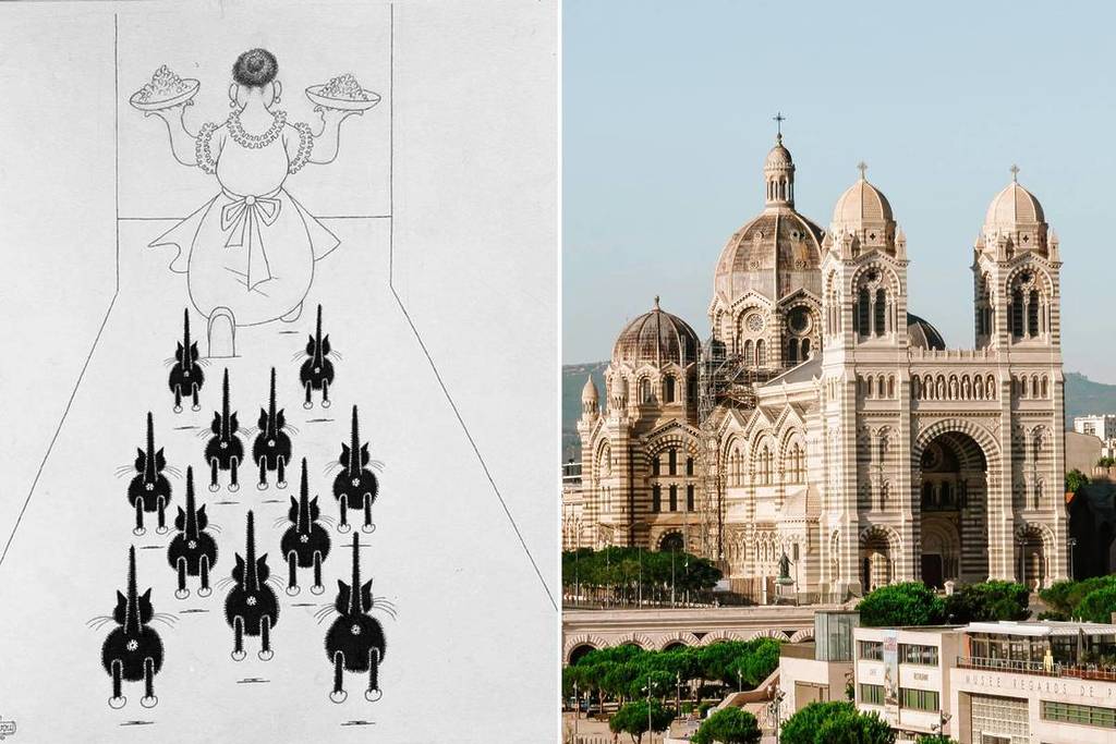 Exposition Dubout, l'art de dessiner au Musée Regards Provençaux à Marseille