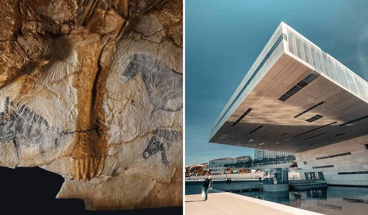 Dans les calanques de Marseille, ce site préhistorique dont l’entrée est aujourd’hui sous la mer fascine par ses dessins vieux de plus de 30 000 ans et se visite grâce à une reconstitution fidèle