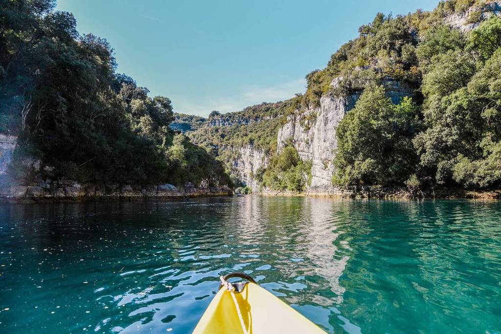 Kayaking in the Saint-Maurin Nature Reserve