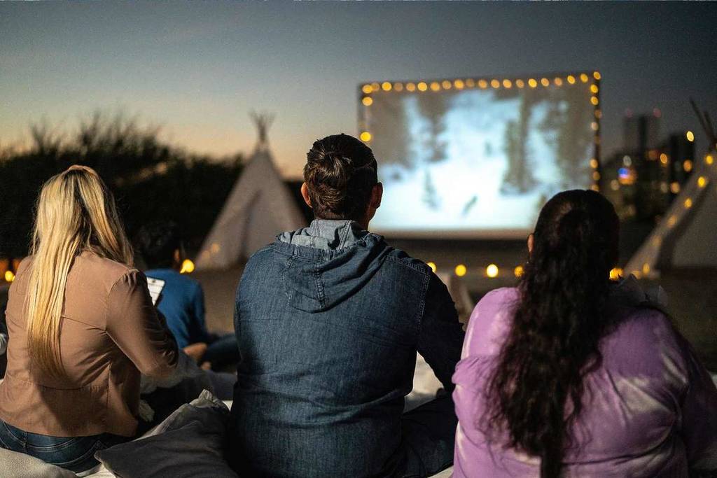 Open-air cinema