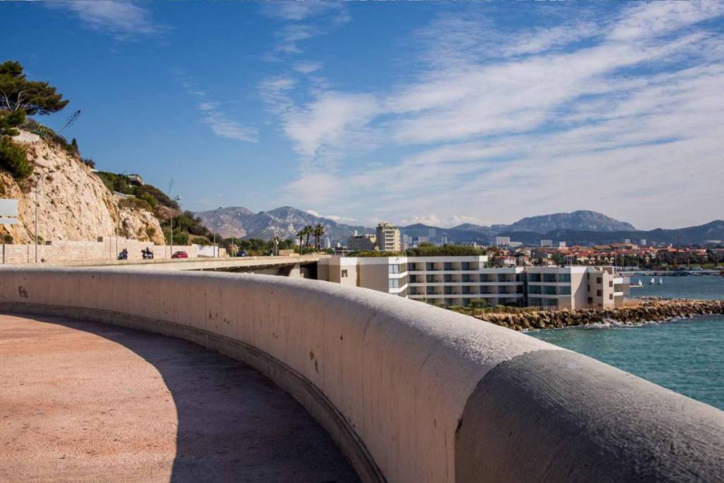 Corniche Kennedy in Marseille
