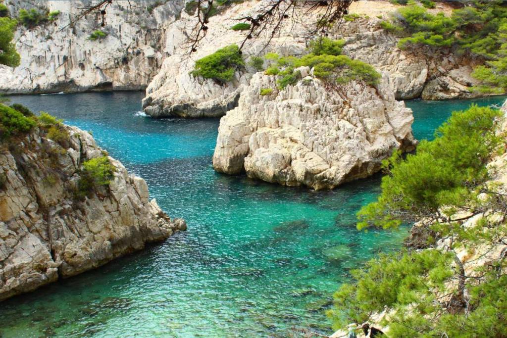 Sugiton Calanque Beach in Marseille