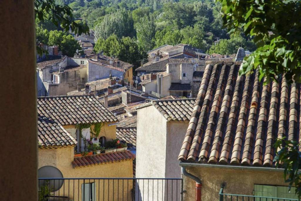 Village de Salernes dans le Var