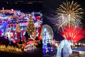Labyrinthe sous la neige, patinoires géantes et haltes gourmandes : ce spectaculaire Village de Noël rouvre ses portes entre manèges rétro, sculptures polaires et forêt enchantée