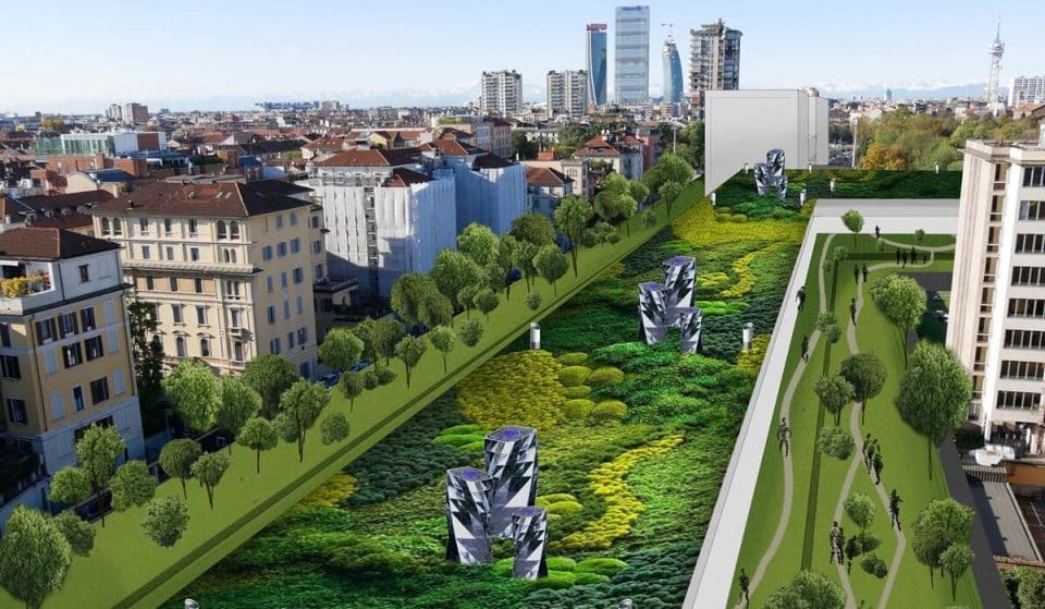 A Milano verrà creata una grande foresta pensile