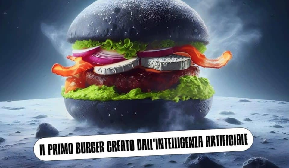 A Milano è arrivato il primo hamburger creato con l’intelligenza artificiale