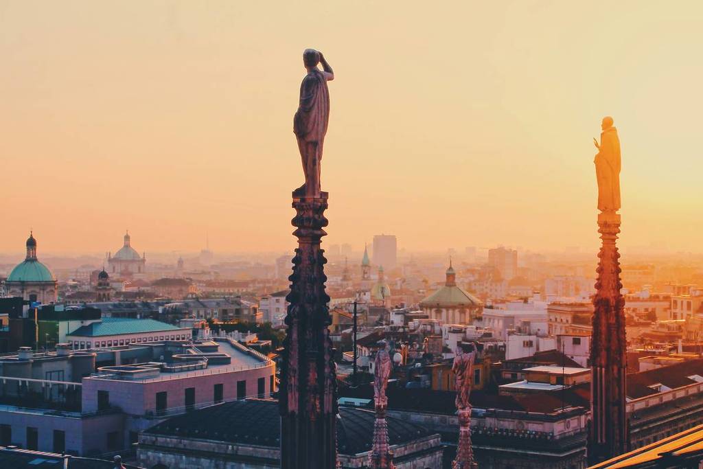 Serate d'Incanto auf dem Dom von Mailand