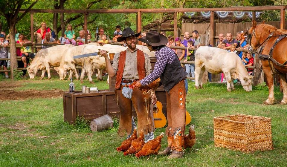Il parco divertimenti a tema western a due passi da Milano