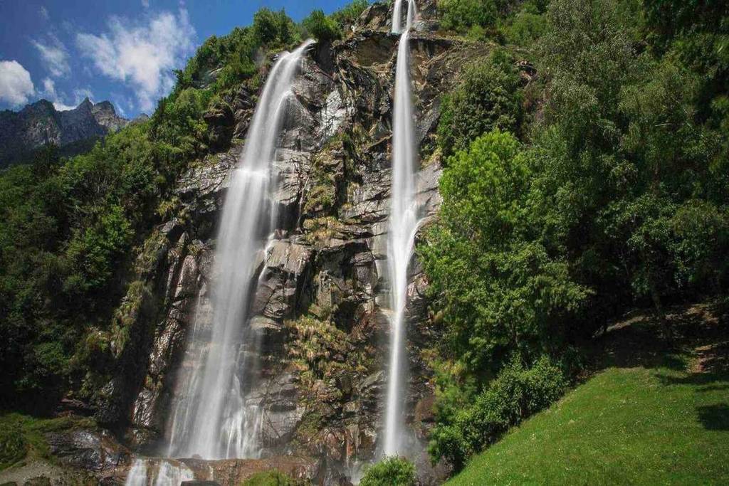Valchiavenna waterfall