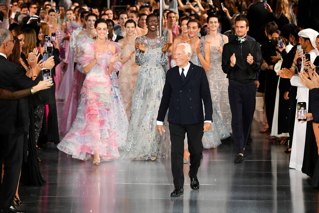giorgio armani morto