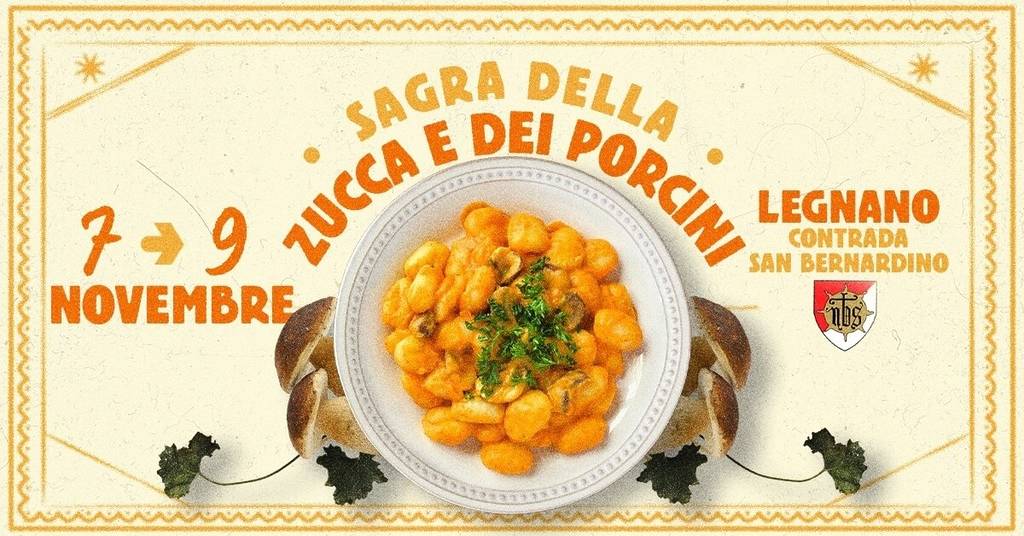 Sagra della Zucca e dei Porcini a Legnano