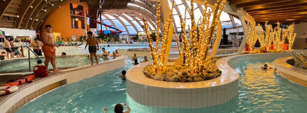 Christmas village acquatico