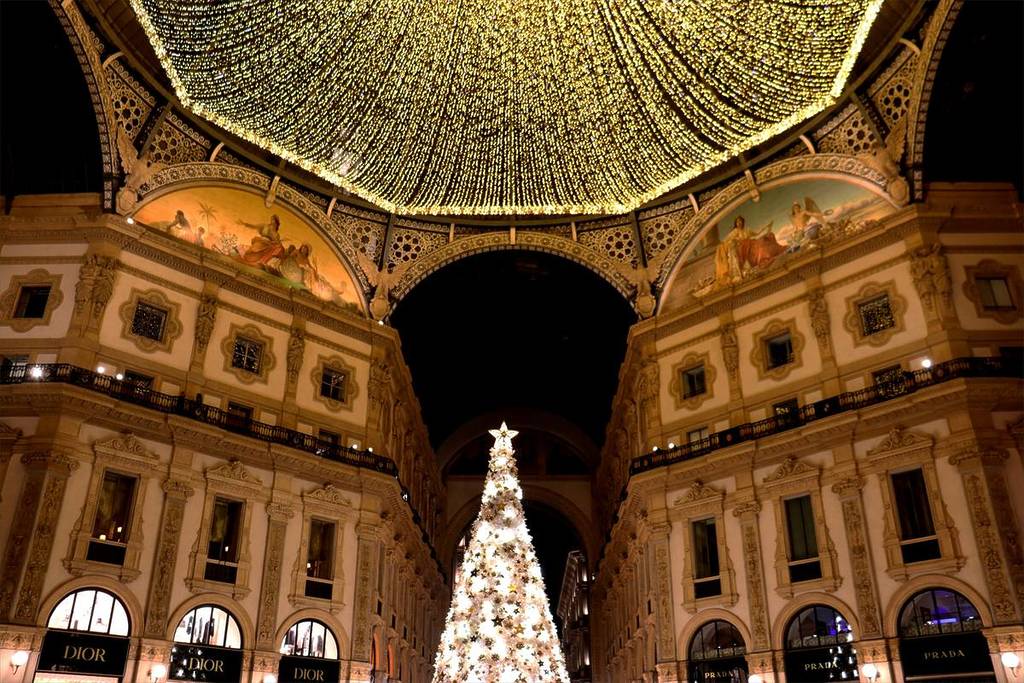 L'albero di Natale in Galleria Vittorio Emanuele: final,mente svelato lo sponsor