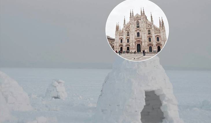 In Mailand kann man in einem Iglu schlafen: Ein geheimes Haus aus dem Jahr 1946 verbirgt einen Whirlpool und einen elektrischen Kamin