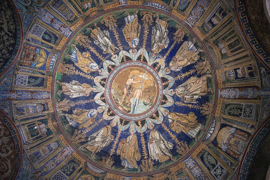 Mosaico Patrimonio dell'Umanità UNESCO a Ravenna