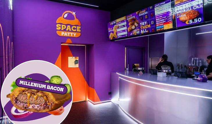 Das neue Fastfood-Restaurant, das Mailand lahmgelegt hat: Weltraum-Sandwiches und einstündige Warteschlangen, um sie zu probieren.