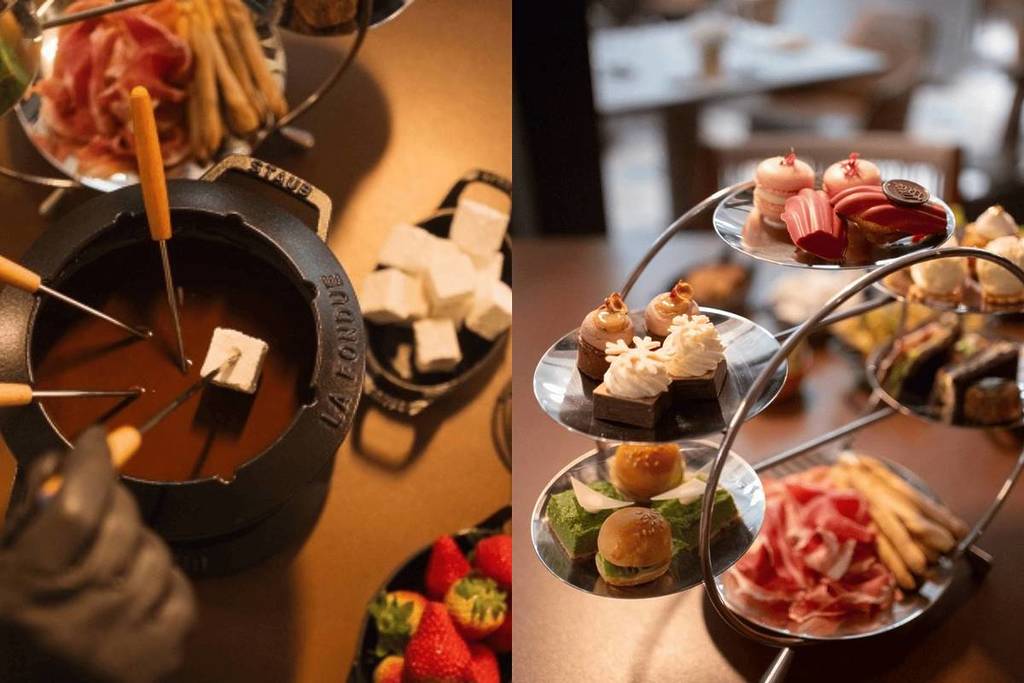 The Four Seasons garden is transformed into an alpine retreat: Arctic Merenda arrives in Milan (and it feels like you’re in St. Moritz)