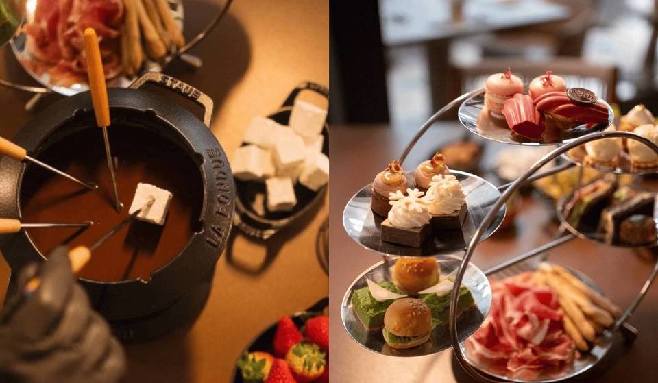 El jardín del Four Seasons se transforma en un refugio alpino: llega a Milán la Arctic Merenda (y parece que estés en St. Moritz).