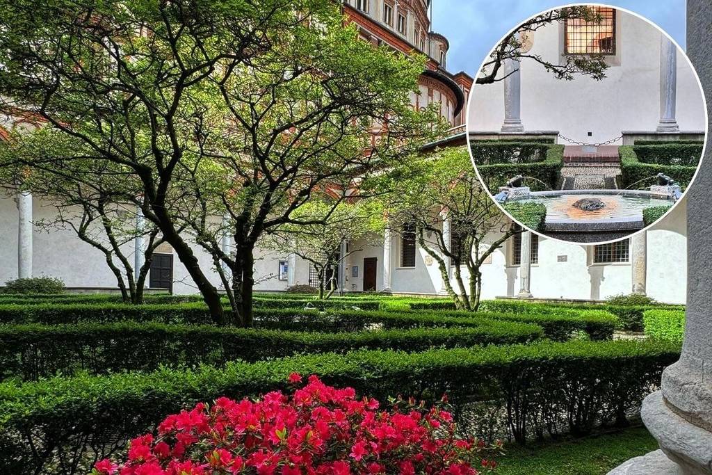 Kleiner Kreuzgang des Klosters S. Maria delle Grazie