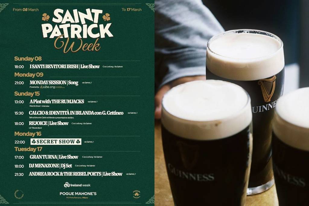 Guinness y rugby en el pub irlandés de Milán