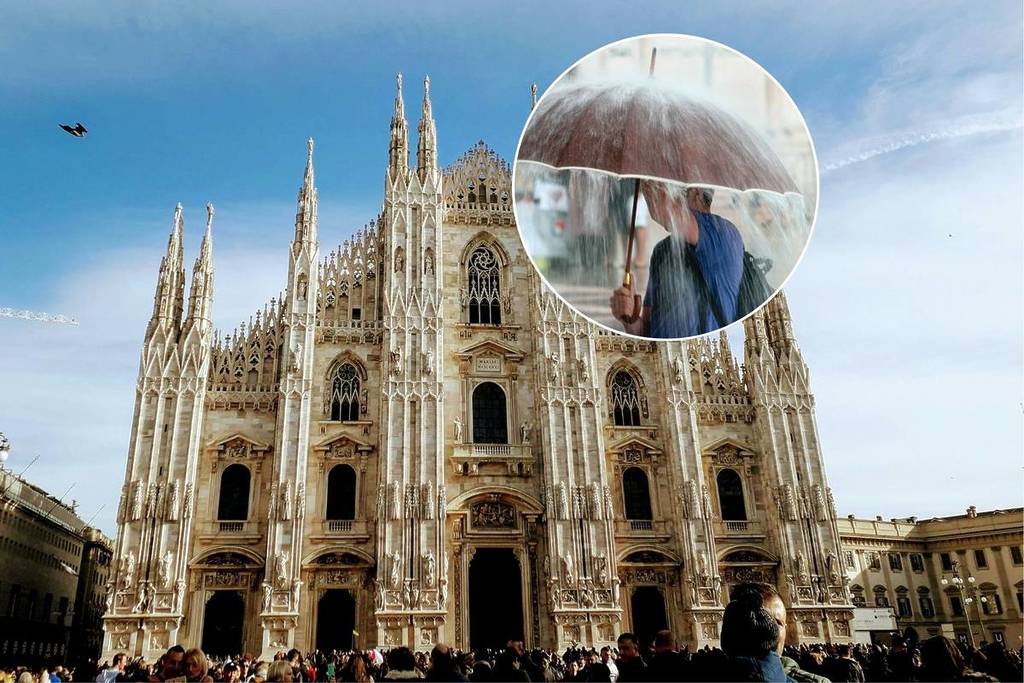 In Mailand könnte es dieses Wochenende und an Ostern regnen