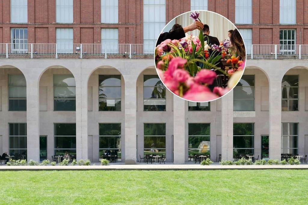 La Triennale de Milan accueille un marché aux fleurs ce week-end à Milan