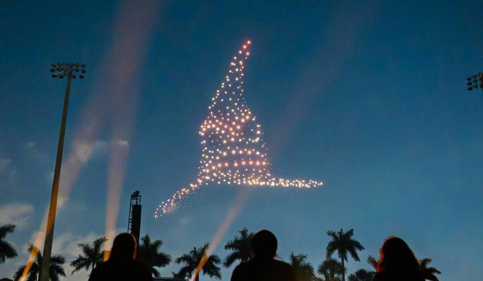 Manca poco a DroneArt Show Harry Potter™ con 1.200 droni che renderanno omaggio ai celebri film