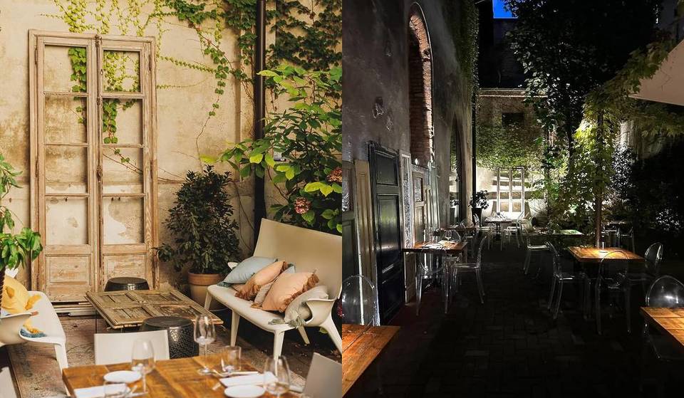 The perfect brunch in a secret courtyard of Old Milan: a cinematic-set-like corner in the shadow of skyscrapers