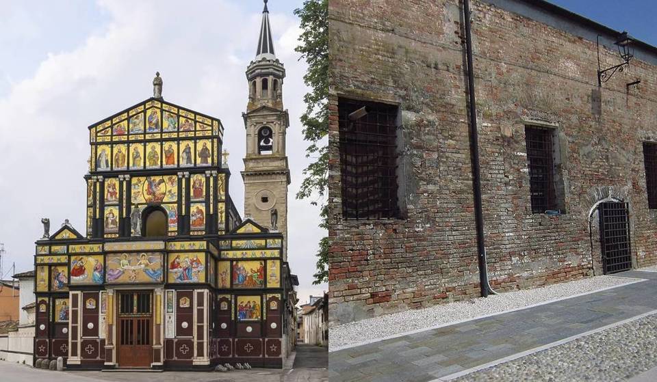 «Parece que estás en Bizancio, pero estás a una hora de Milán»: el pueblo medieval a orillas del Adda que esconde la iglesia más colorida de Italia