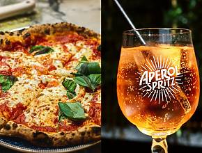 Pizza und Spritz für nur 10 Euro: Eine bekannte Pizzeria in Mailand lanciert ihr Aperitif-Angebot anlässlich des World Aperitivo Day
