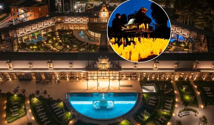 Candlelight Open Air in Mailand: Die Konzerte unter dem Sternenhimmel finden in den historischen Gärten der Villa Clerici und in den Terme De Montel statt