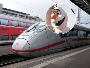 De Milan à Paris à bord du train « La Reine des neiges » : Elsa et Olaf personnalisent le TGV INOUI qui traverse les Alpes sur 900 kilomètres
