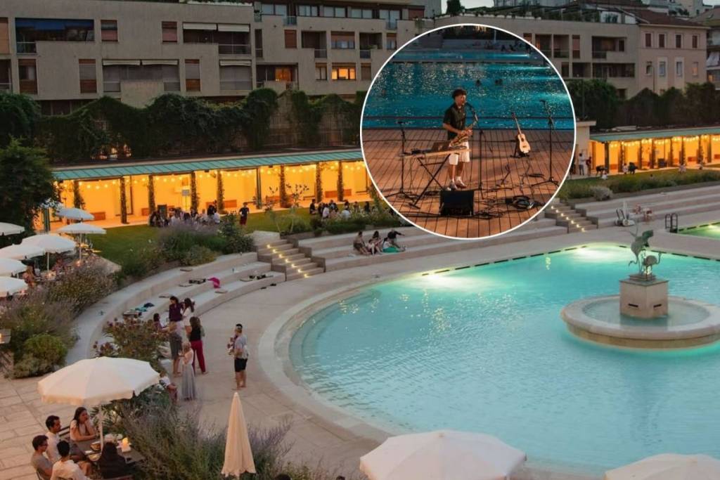 Poolside Concerts at the Bagni Misteriosi in Milan