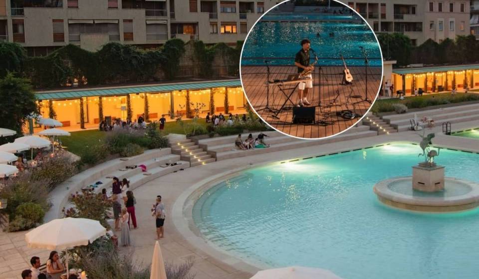 Musica dal vivo a bordo vasca e ingresso a 15 euro: 3 serate di musica indie sotto le stelle in una storica piscina milanese