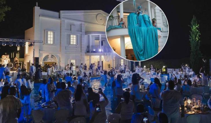 A 30 minuti da Milano c’è una cena spettacolo dentro una piscina: per una notte soltanto si mangia in acqua tra acrobati e sirene