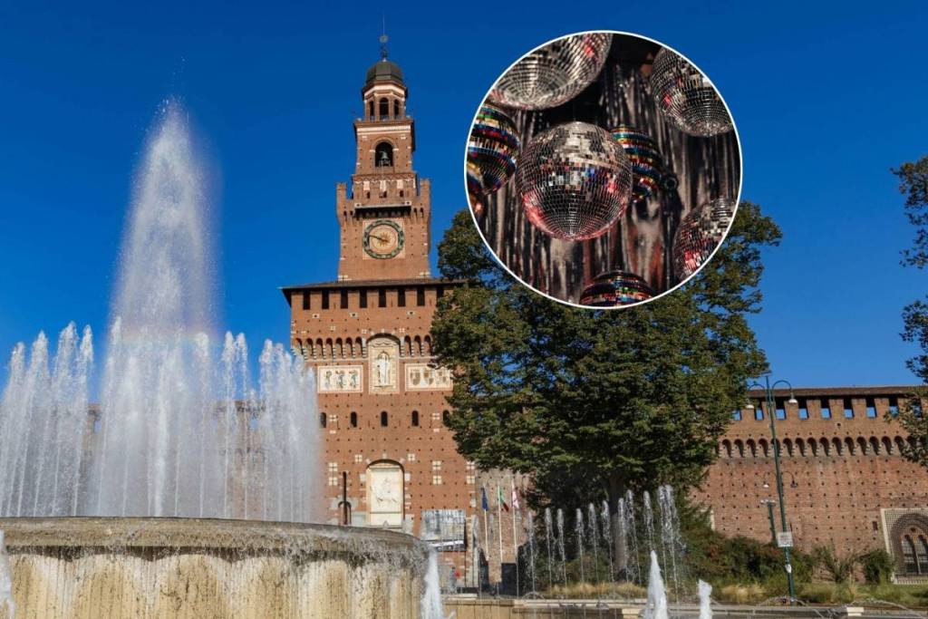 Ciao Discoteca Italiana und Offbeat legen im Castello Sforzesco in Mailand ein DJ-Set auf