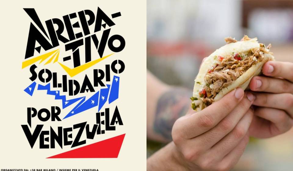 Dalla Reina Pepiada a La Peluda: l’aperitivo solidale a Milano di questa domenica che trasforma un’arepa in un aiuto concreto per le vittime del terremoto in Venezuela