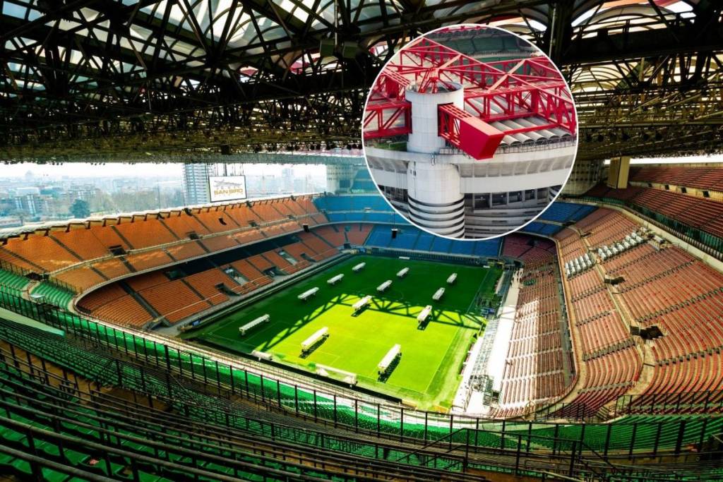 Esperienza stadio san siro camminare sul tetto e tour dello stadio