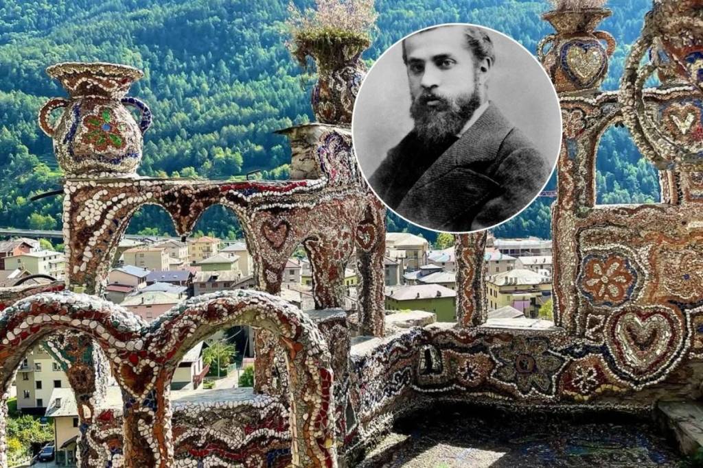 The rock garden in Valtellina that looks like it was created by Gaudí