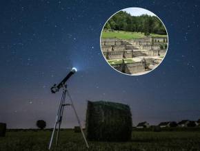 A poco más de una hora de Milán hay una mansión de 400 años donde cenar bajo las estrellas y observar la Luna con auténticos astrónomos