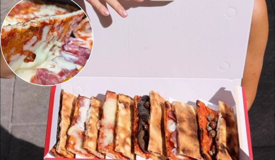 Olvídate de la típica pizza redonda: en estos barrios de Milán arrasa una pizza sarda crujiente por 3 €