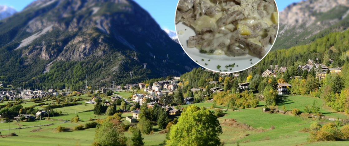 „Ein einzigartiges Geschmackserlebnis“: In der Altstadt von Bormio kehrt der 800 Meter lange Tisch für die rekordverdächtige Pizzoccherata ab 38 Euro zurück