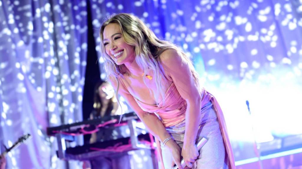 Hilary Duff sur scène